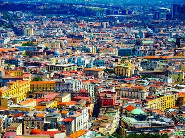 Naples, the home of Neapolitan pizza