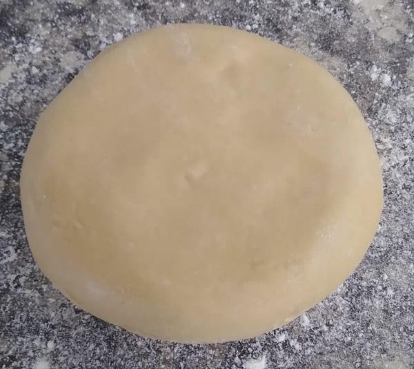Dried pizza dough