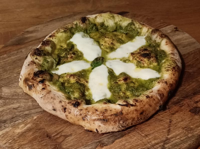 Pesto pizza recipe