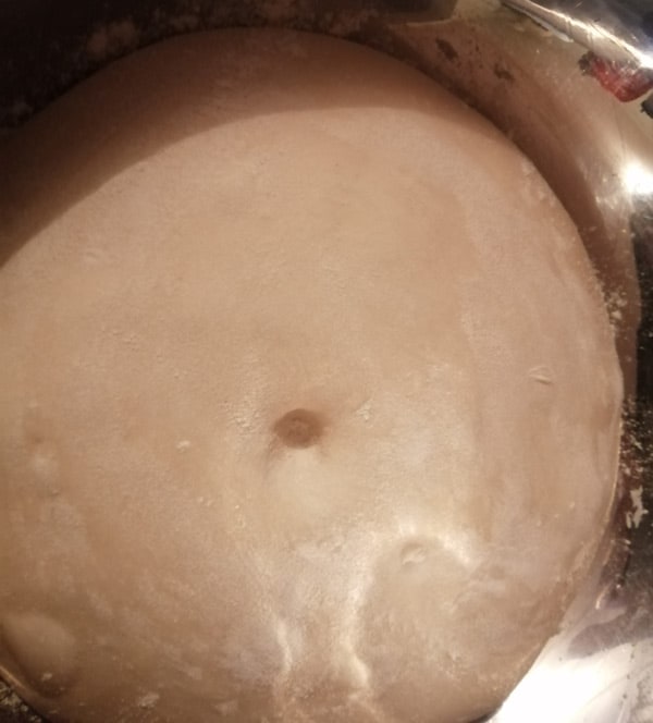 Pizza dough poke test