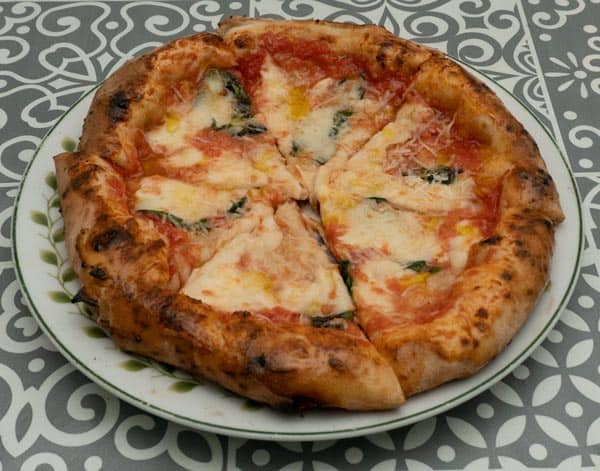 Neapolitan sourdough pizza