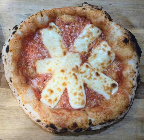 Fresh Neapolitan pizza