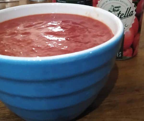 No cook Neapolitan pizza sauce