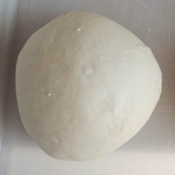 Balled New York pizza dough