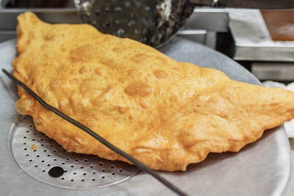 Golden Pizza Fritta